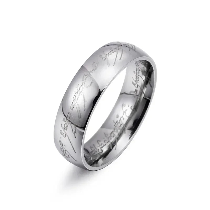 Lord of the Rings fashion rings.
