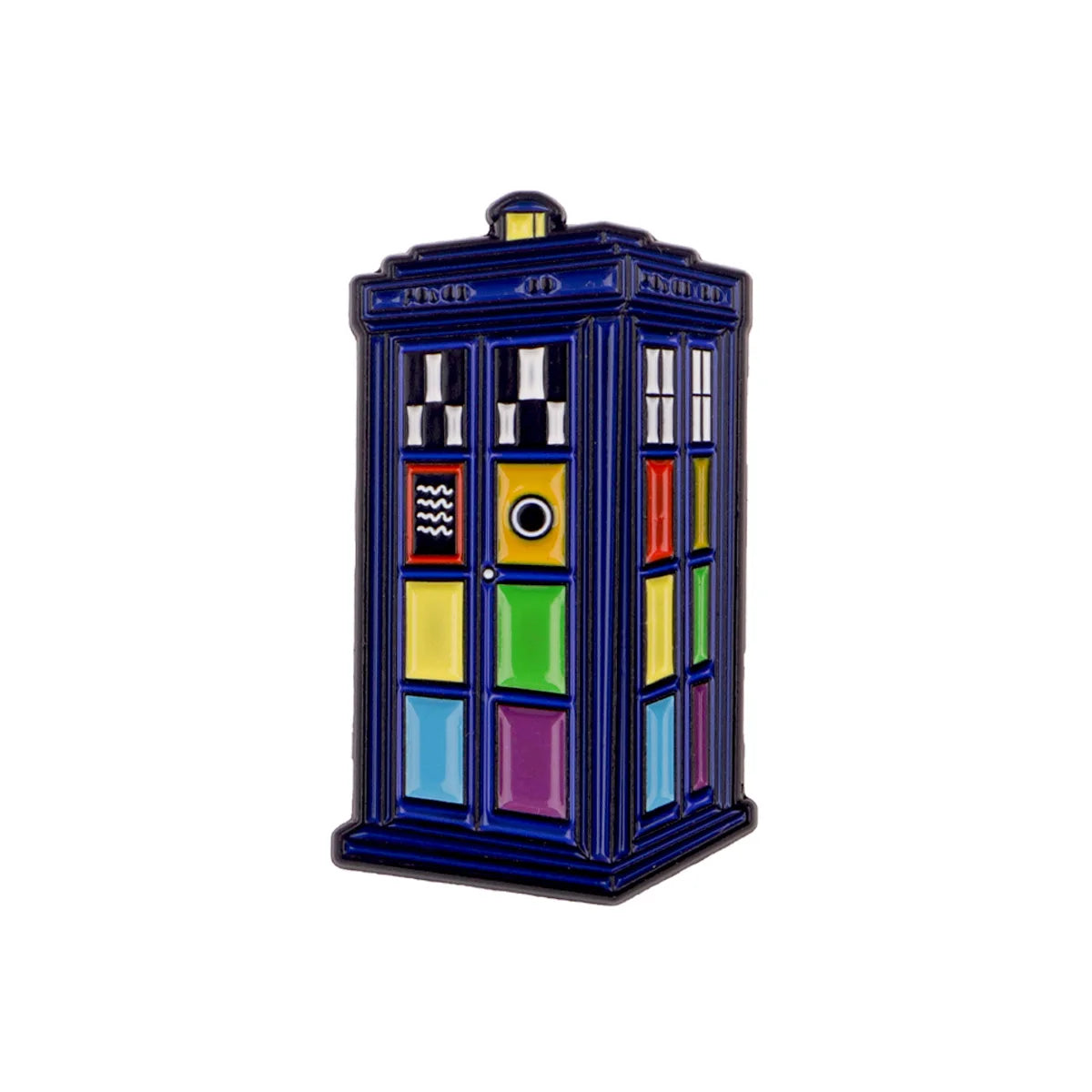 Dr Who TARDIS pins for the Dr Who geeks in the universe!