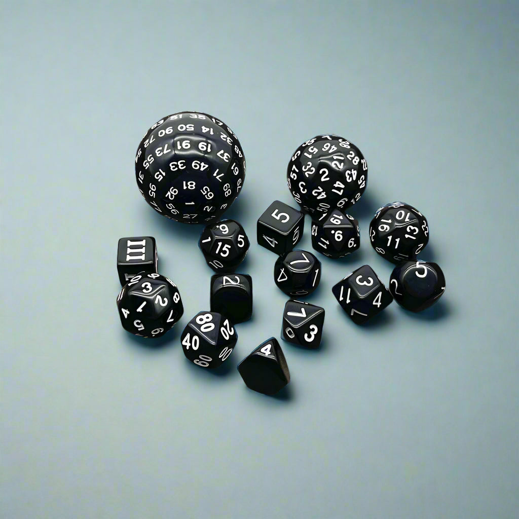 Dungeons and Dragons Polyhedral dice sets. A must for all you D&D geeks!