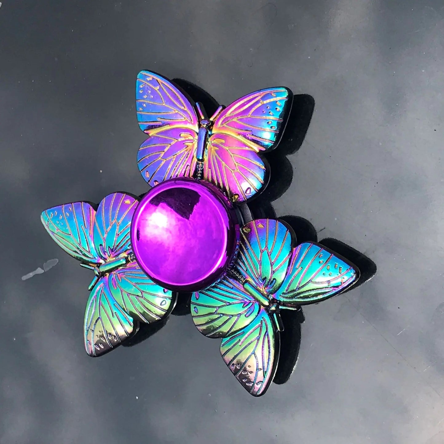 Another of our metal fidget spinner varieties. Great to add to your collection or for gifts.