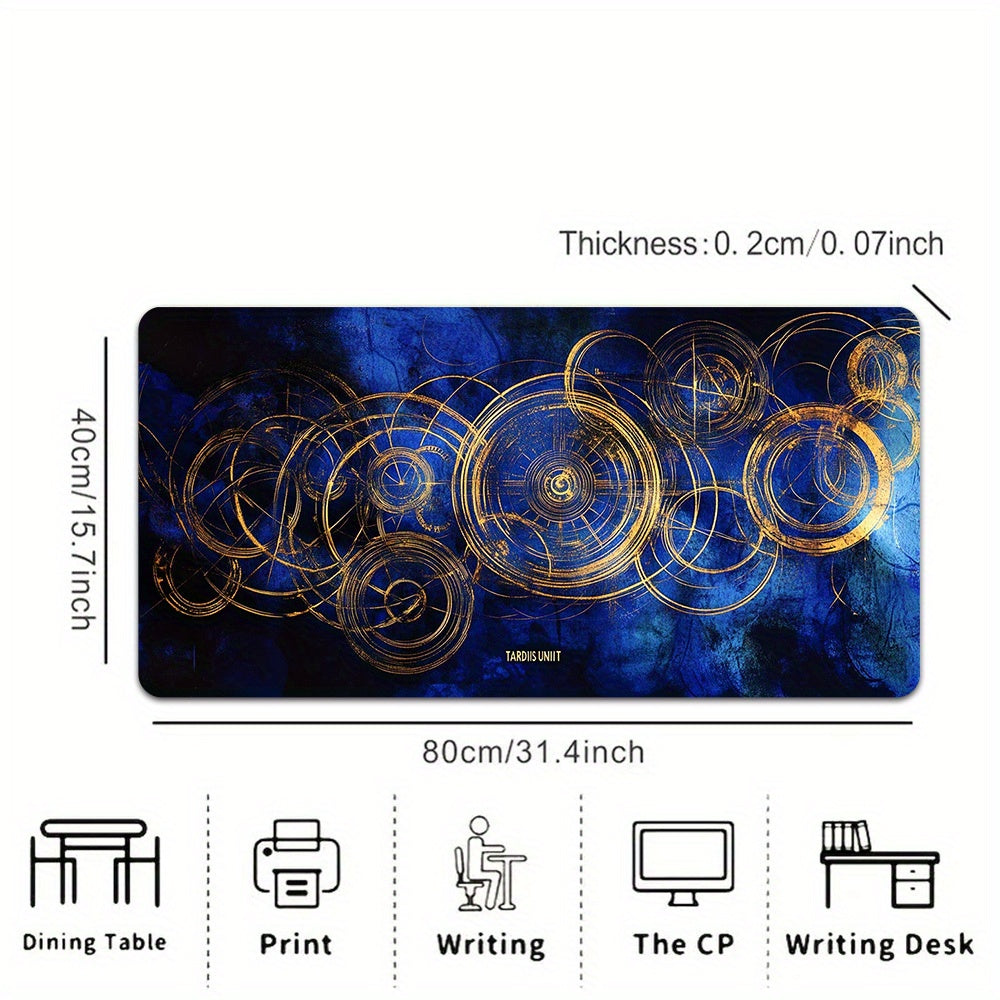 Doctor Who Golden Time War Mouse Pad