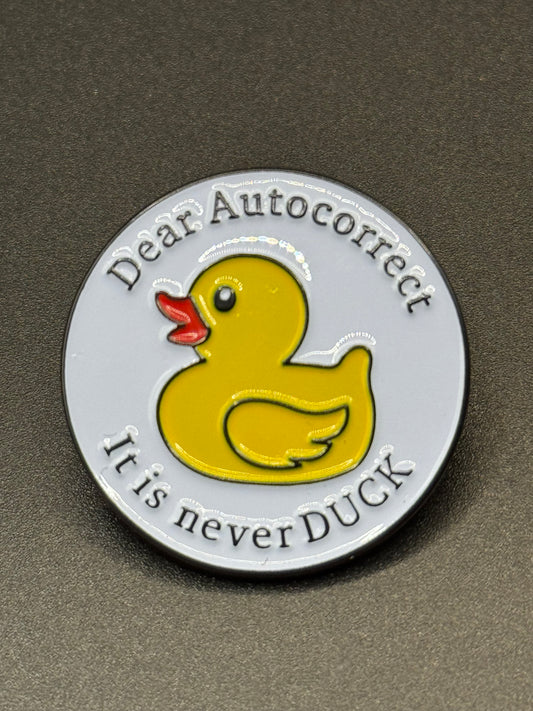 Let Your Personality Shine instantly with one of these cheeky duck pins!