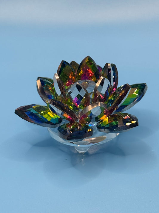 Small Glass Lotus Flower