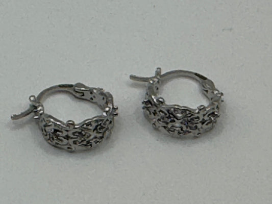Filigree Hoop Earrings