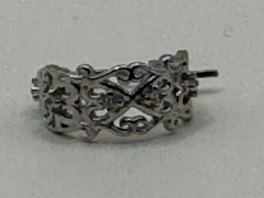 Celtic knot hair piece or scarf clasp