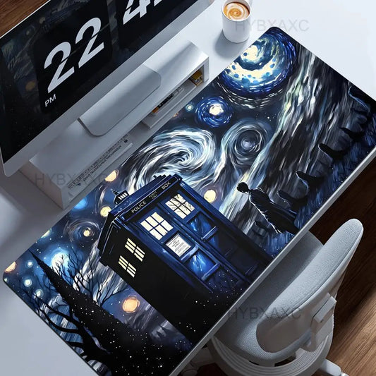 Doctor Who Starry Night Mouse Pad.
