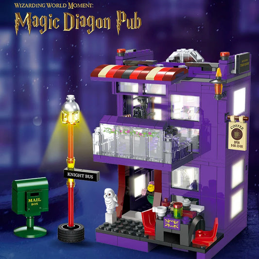 Harry Potter Diagon Alley Pub brick building. Please note that this product does not come with a box.