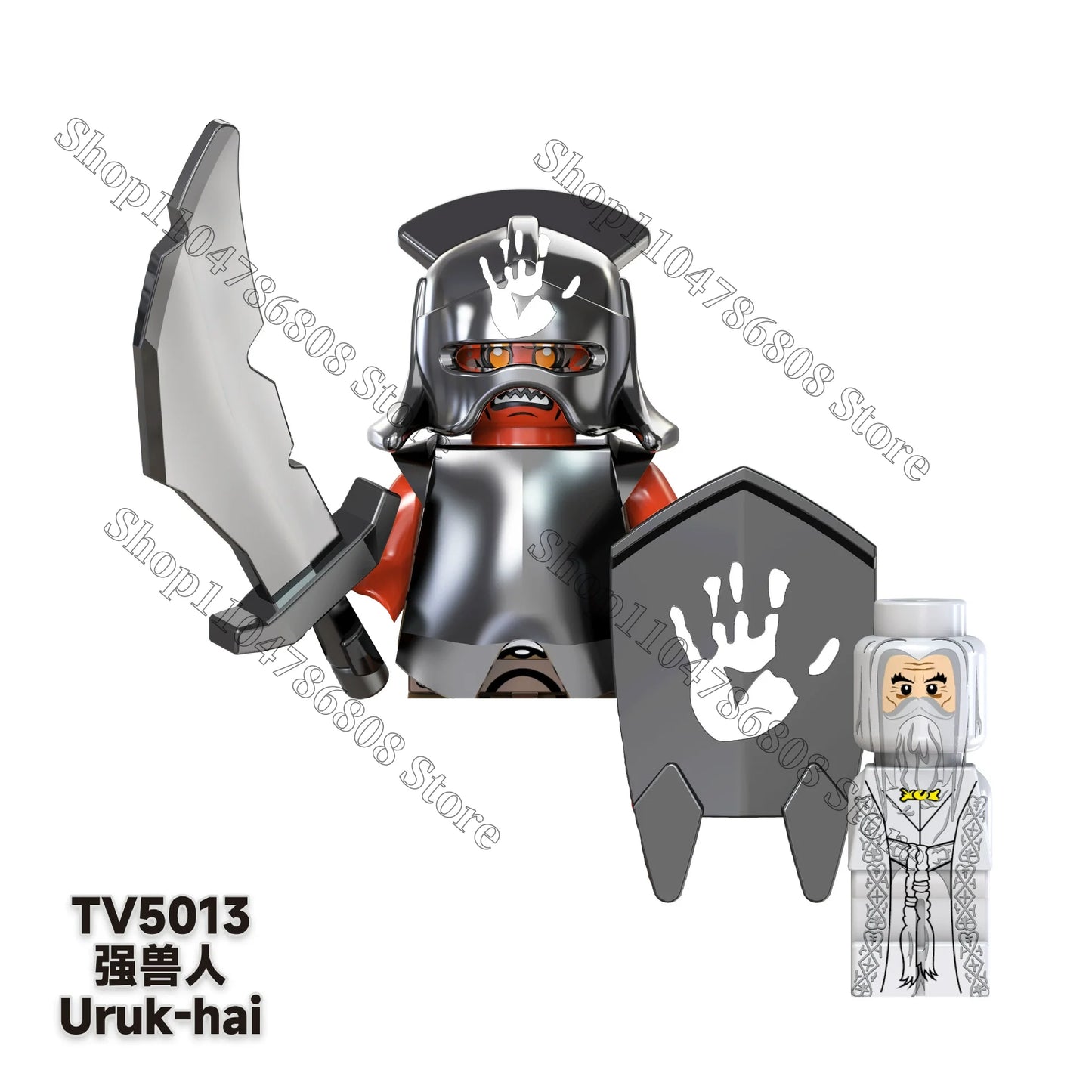 Lord of the Rings brick figures for the LOTR Geeks!