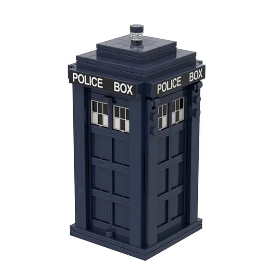 Dr Who TARDIS Brick set. Please note that this set does not come as a box set and will have PDF or digital instructions for assembly.