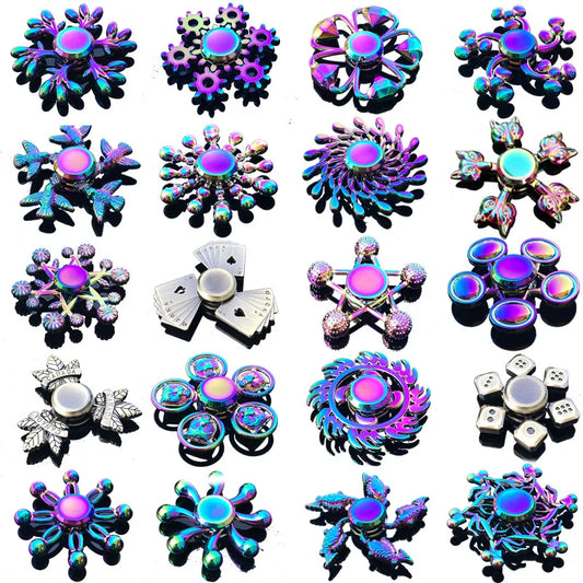 Another of our metal fidget spinner varieties. Great to add to your collection or for gifts.